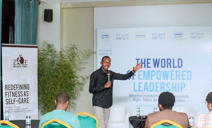 A speaker at a past Human Edge event